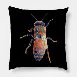 Worker Honey Bee 06 Pillow