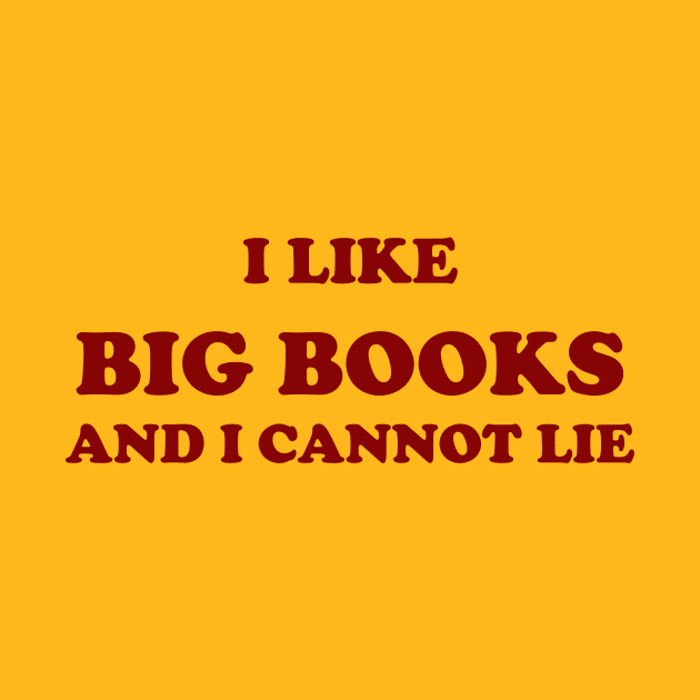 I like big books and I cannot lie by lowercasev