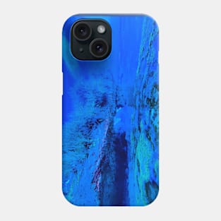 Climate change scenario of a frozen tropic coast Phone Case