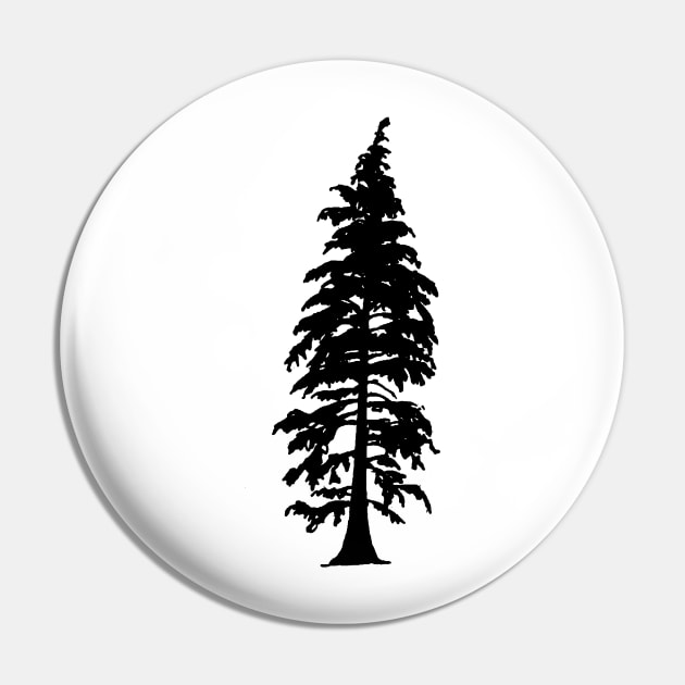 Evergreen Tree Pin by Lil-Salt