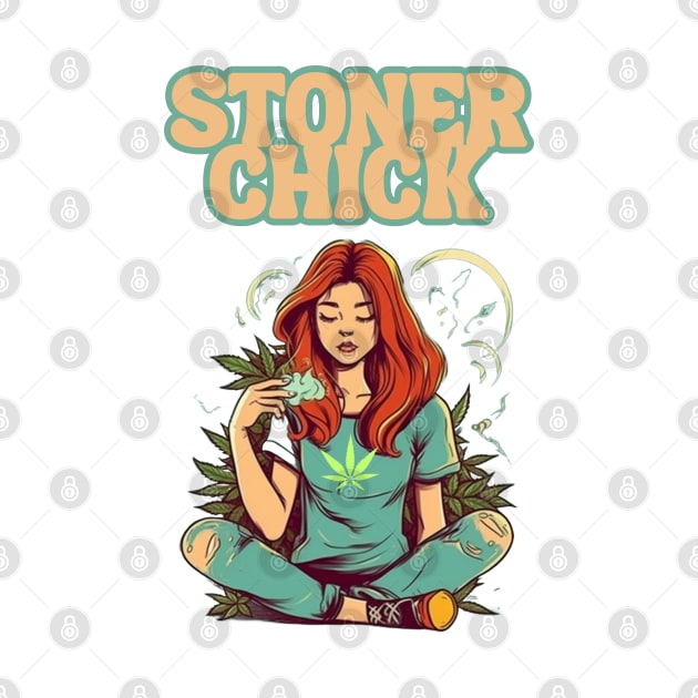 Stoner Chick 420 by FrogandFog