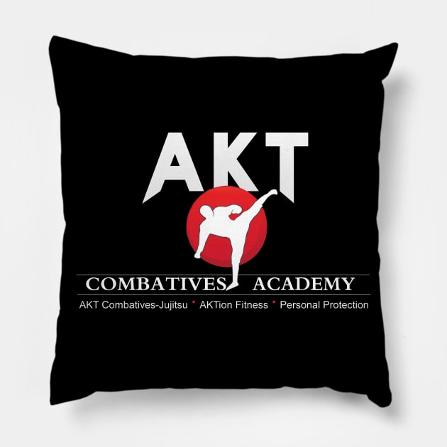 SMALL AKT Combatives Logo- Left Chest Pillow by AKTionGear