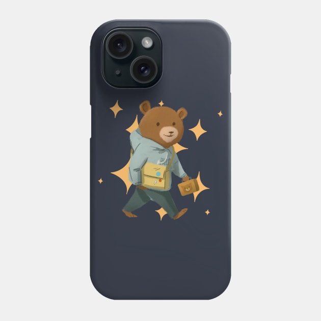 Cute Bear Phone Case by TheAwesomeShop