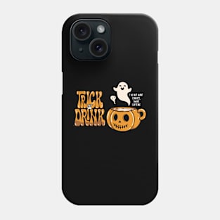 TRICK OR TREATS PUMPKIN COFFEE Phone Case