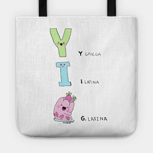 Y Greek, Latin I, JELLY Tote