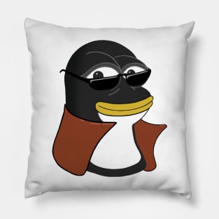 Humor Tux Penguin meme Pillow