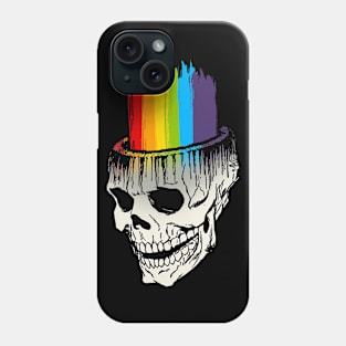 Skull Rainbow Phone Case