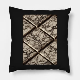 Stylized Granite Stone Pattern Texture #11 Pillow