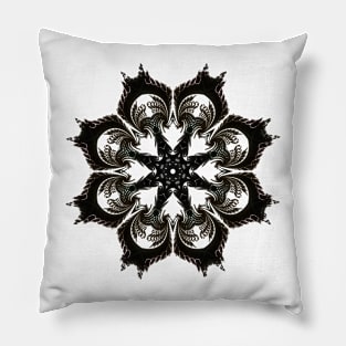 Fractal Mandala Pillow