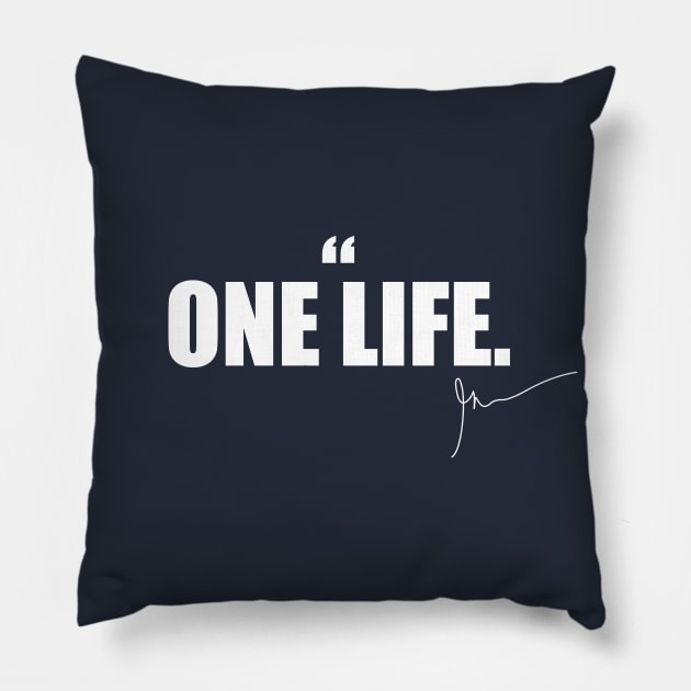 One Life | Garyvee Pillow by GaryVeeApparel