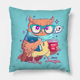 Know-It-Owl Pillow