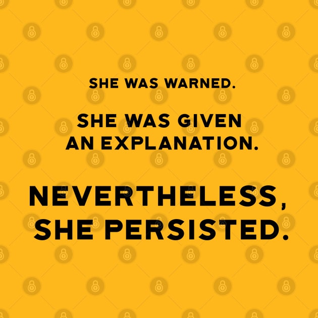 She Persisted by designspeak