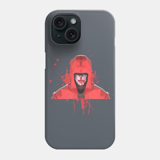 Low Poly Headhunter Scout Phone Case by hoodwinkedfool