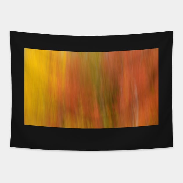 Forest Illusions- Ablaze Tapestry by Whisperingpeaks