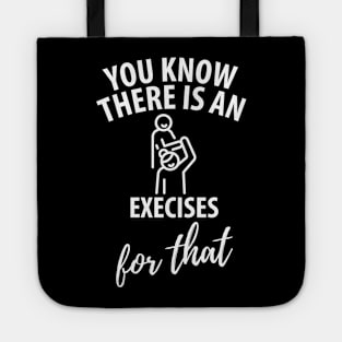 physiotherapist physical therapy gift saying funny Tote