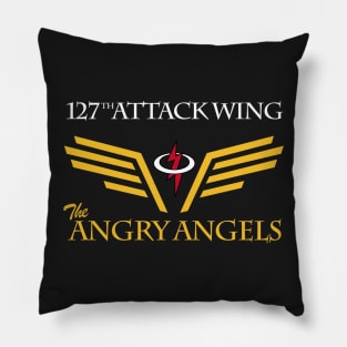 The Angry Angels : 127th Attack Wing Pillow