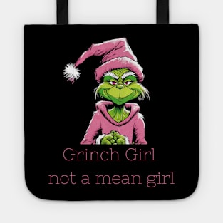 Grinch girl baby Tote