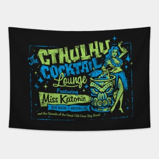 Cthulhu Cocktail Lounge Tapestry