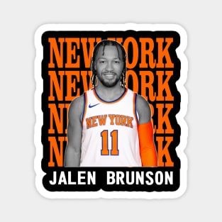 New York Knicks Jalen Brunson 11 Magnet