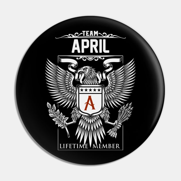 Team April Lifetime Member | April First Name, April Family Name, April Surname Pin by WiseCookoPTvo