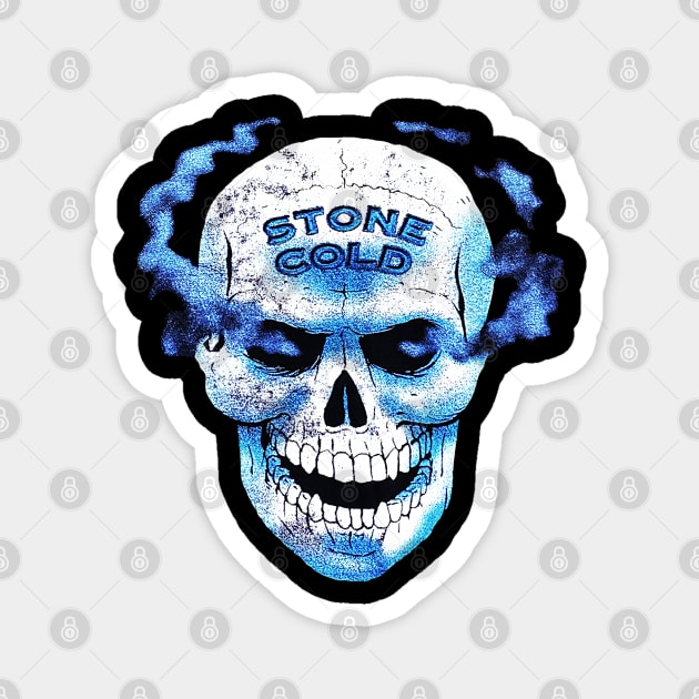 Stone Cold Steve Austin - Skull - WWF Wrestling Magnet by nicklower