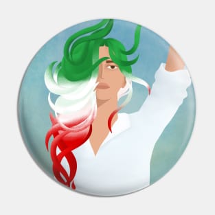 Women life freedom Pin