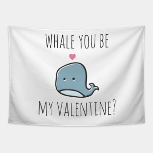 Whale You Be My Valentine? Tapestry
