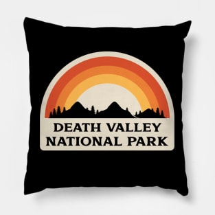 Death Valley National Park Retro Pillow