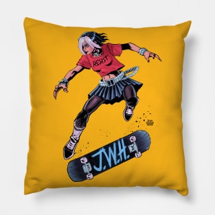 J.W.H. Skateboarding Pillow