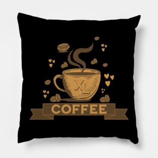 Extra Large Coffee Pillow