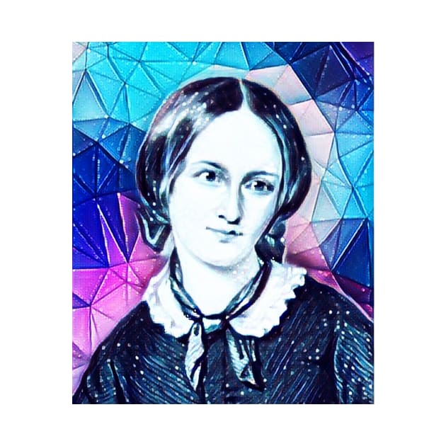 Emily Bronte Snow Portrait | Emily Bronte Artwork 6 by JustLit