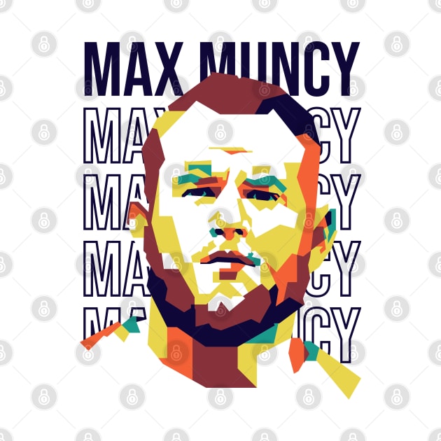 Max Muncy WPAP 2 by pentaShop