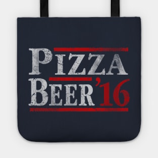 Vote for Pizza and Beer 2016 Election Tote