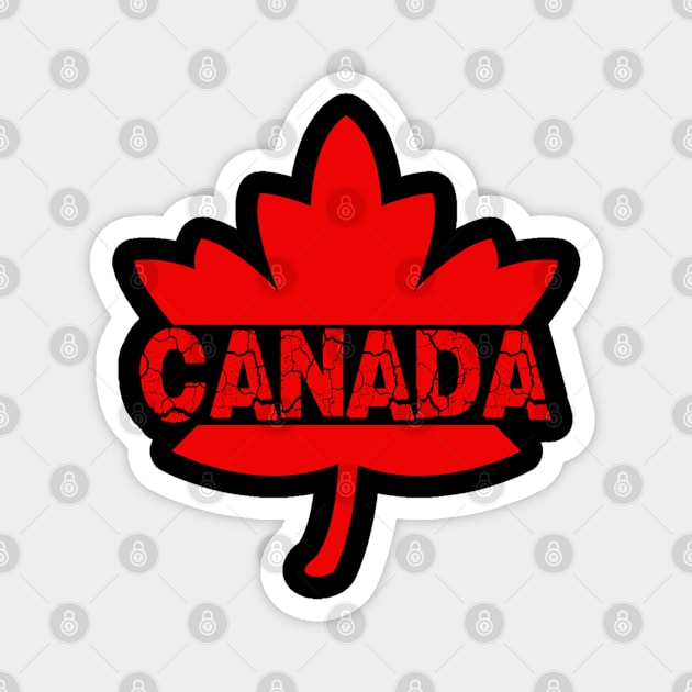 canada t-shirt Magnet by adouniss