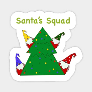 Gnome Santa’s Squad Magnet