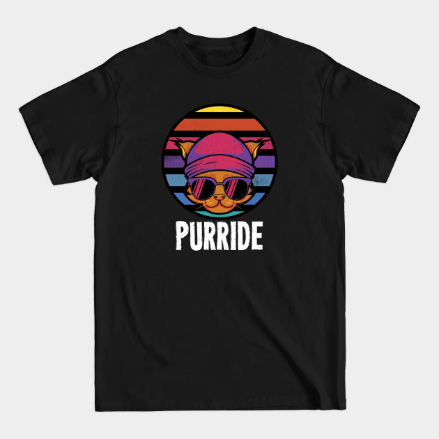 Discover Purride - Retro Vintage Cat - Purride - T-Shirt