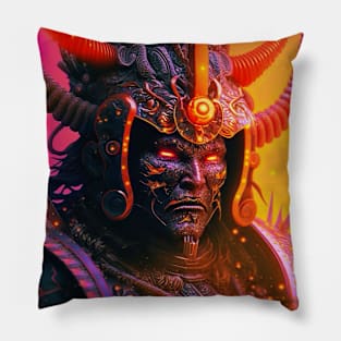 Demon Samurai Pillow