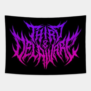 Third & Delaware Deathcore Design Tapestry