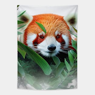 Red Panda Nature Outdoor Imagine Wild Free Tapestry