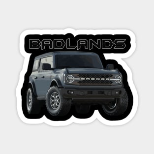 Area 51 Ford Bronco Badlands SUV Magnet