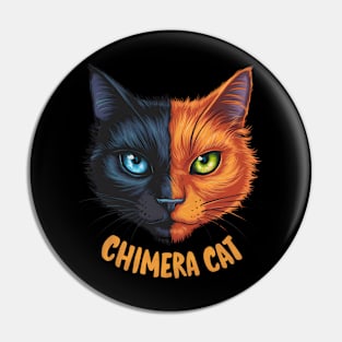 Chimera cat Pin