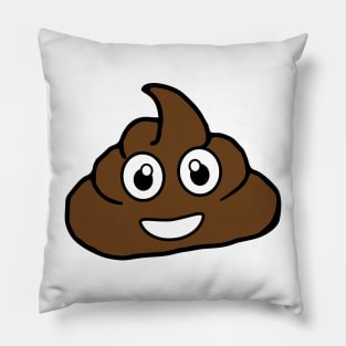 poo emoji Pillow