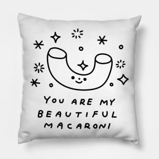 cute macaroni Pillow