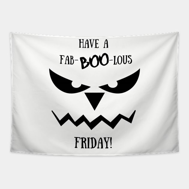 Have a fab-BOO-lous Friday Tapestry by Unraveled