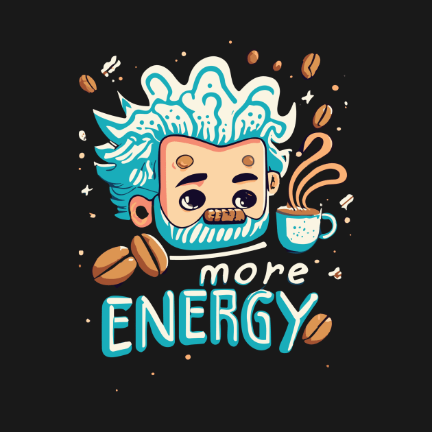 Energy = More Coffee Squared Collector's by D3monic