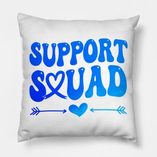 In November We Wear Blue Diabetes Awareness Month T-Shirt Pillow