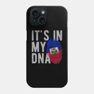 Happy Haitian Flag Day Celebration Haiti Its In My DNA Phone Case