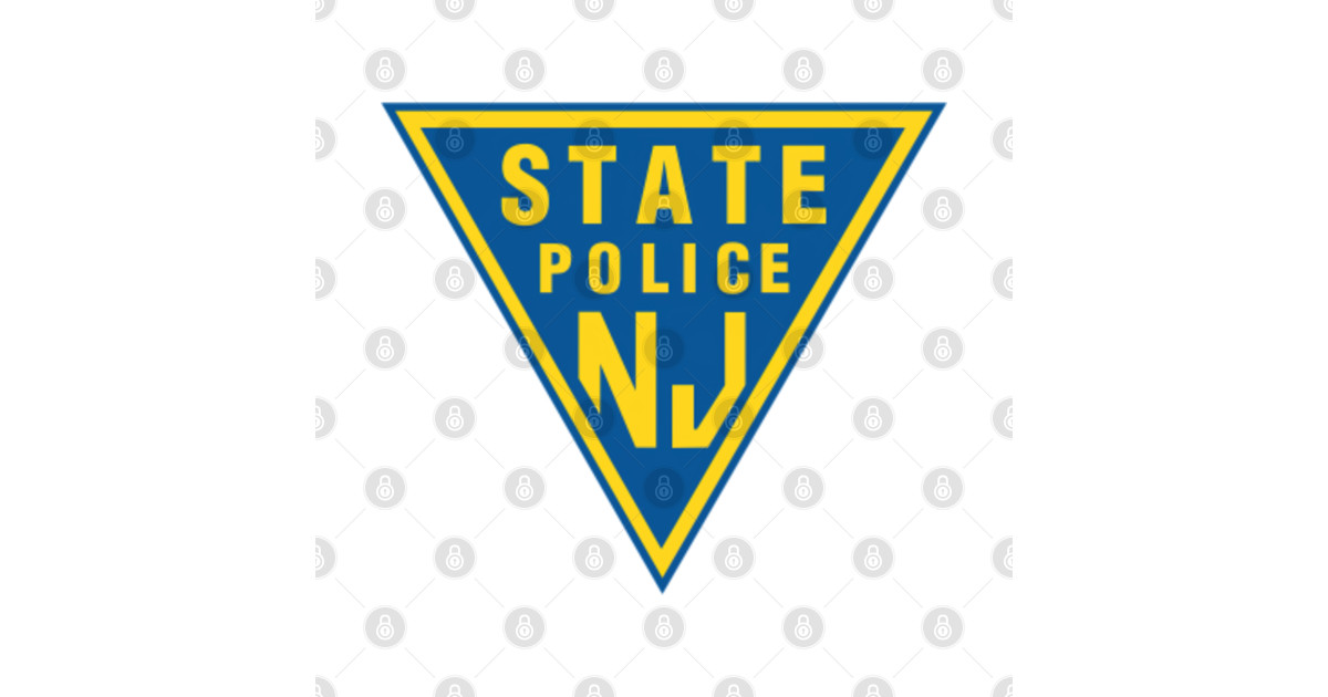 New Jersey State Police logo crest New Jersey State Police TShirt