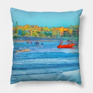 Summer Ocean Fun Pillow