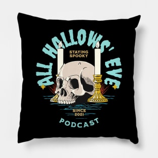 Skull and Candles Pillow